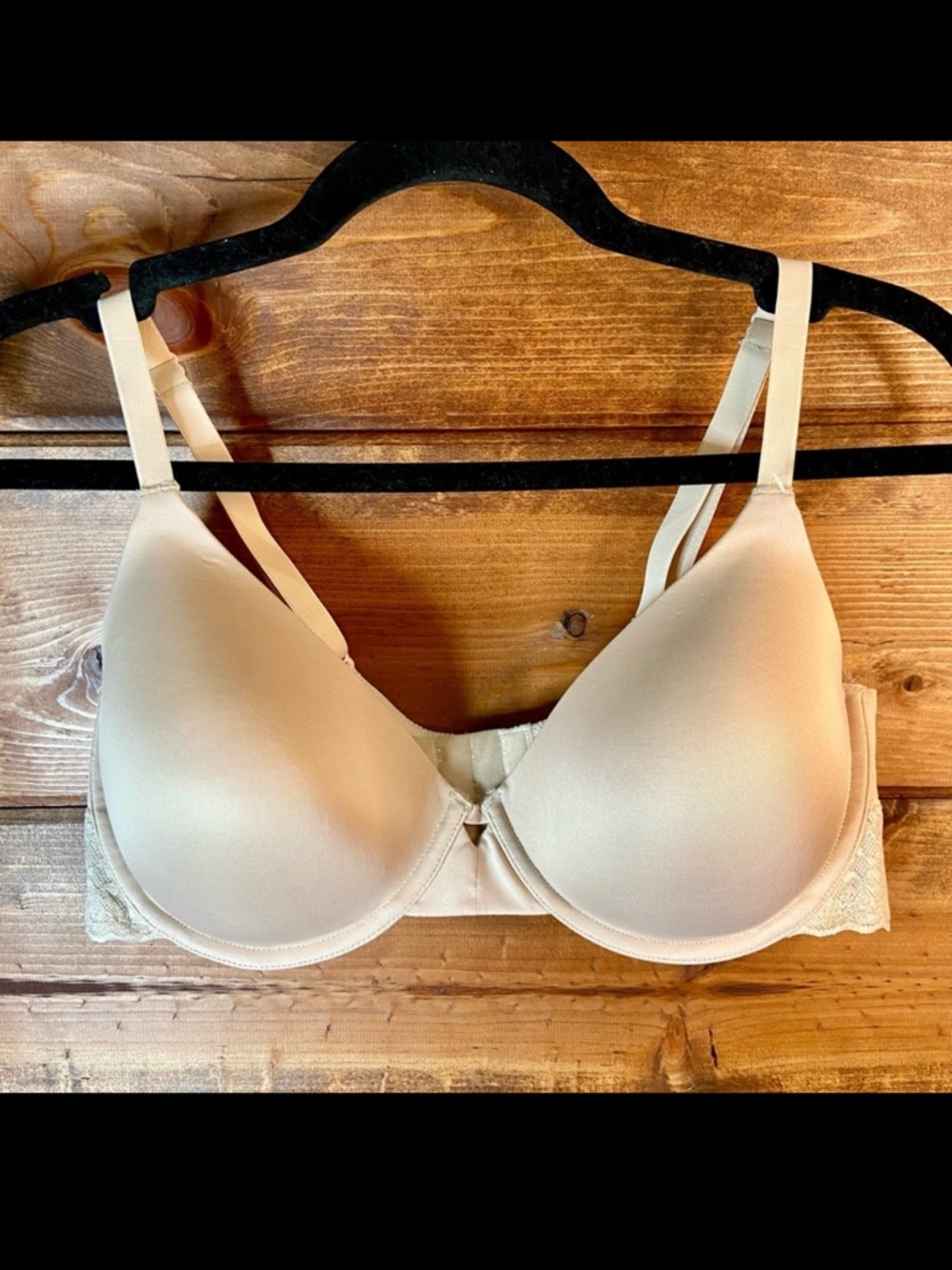 Maidenform Cream Lined Women's Bra 38D